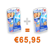 2 WhiteLight pakketten voor 65,95 euro